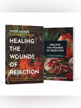 Joyce Meyer Healing The Wounds Of Rejection Book And Guided Journal Book-NWT